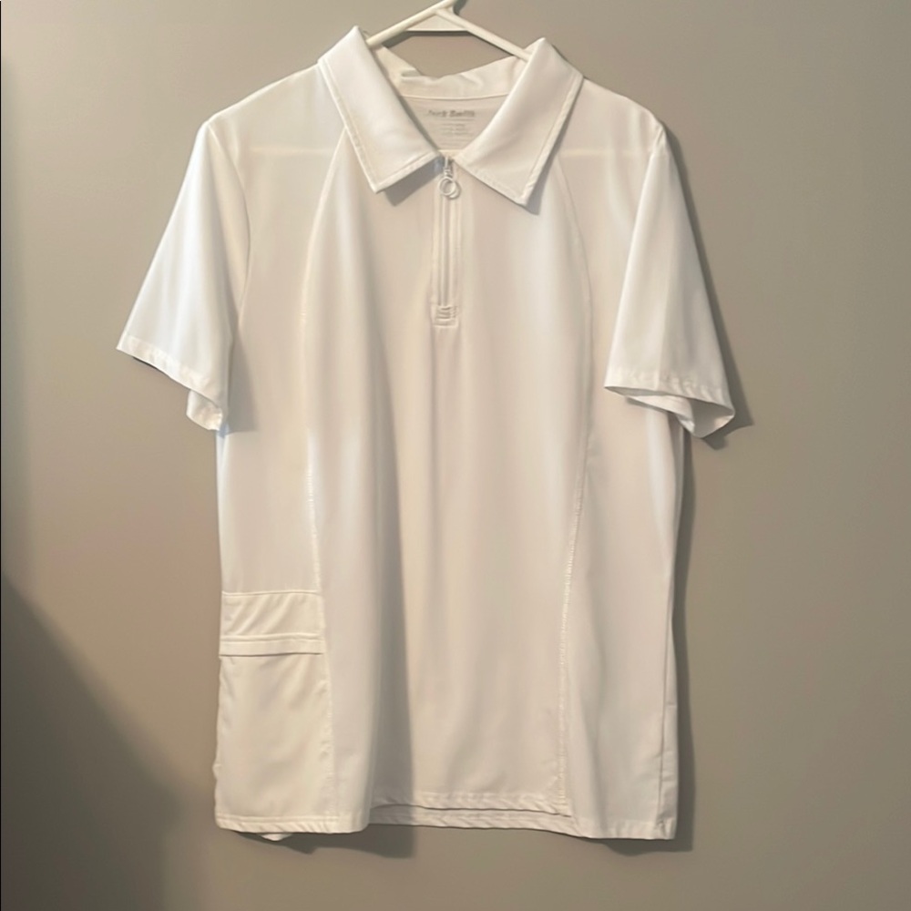NWOT Ladies XL golf polo.  Jack Smith color. white.